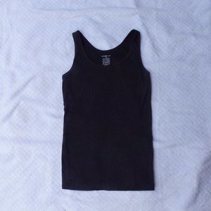 Black tank top